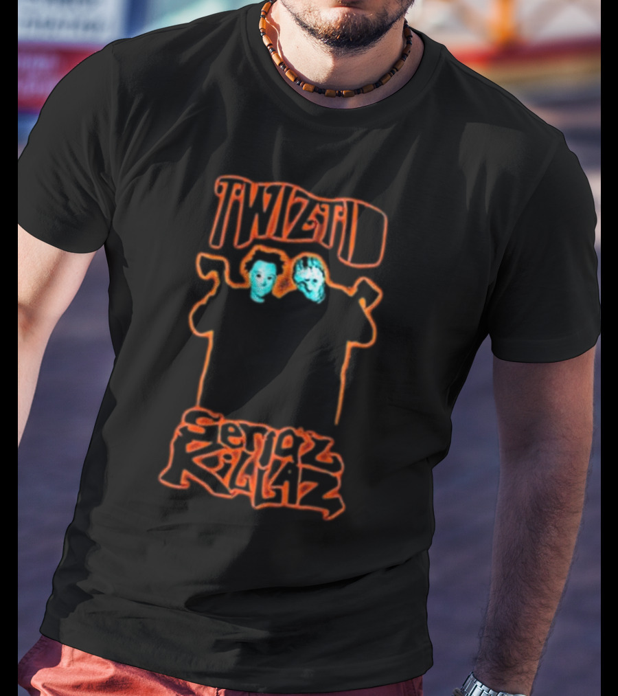Twiztid Serial Killaz Graphic With Figures And Text T-Shirt