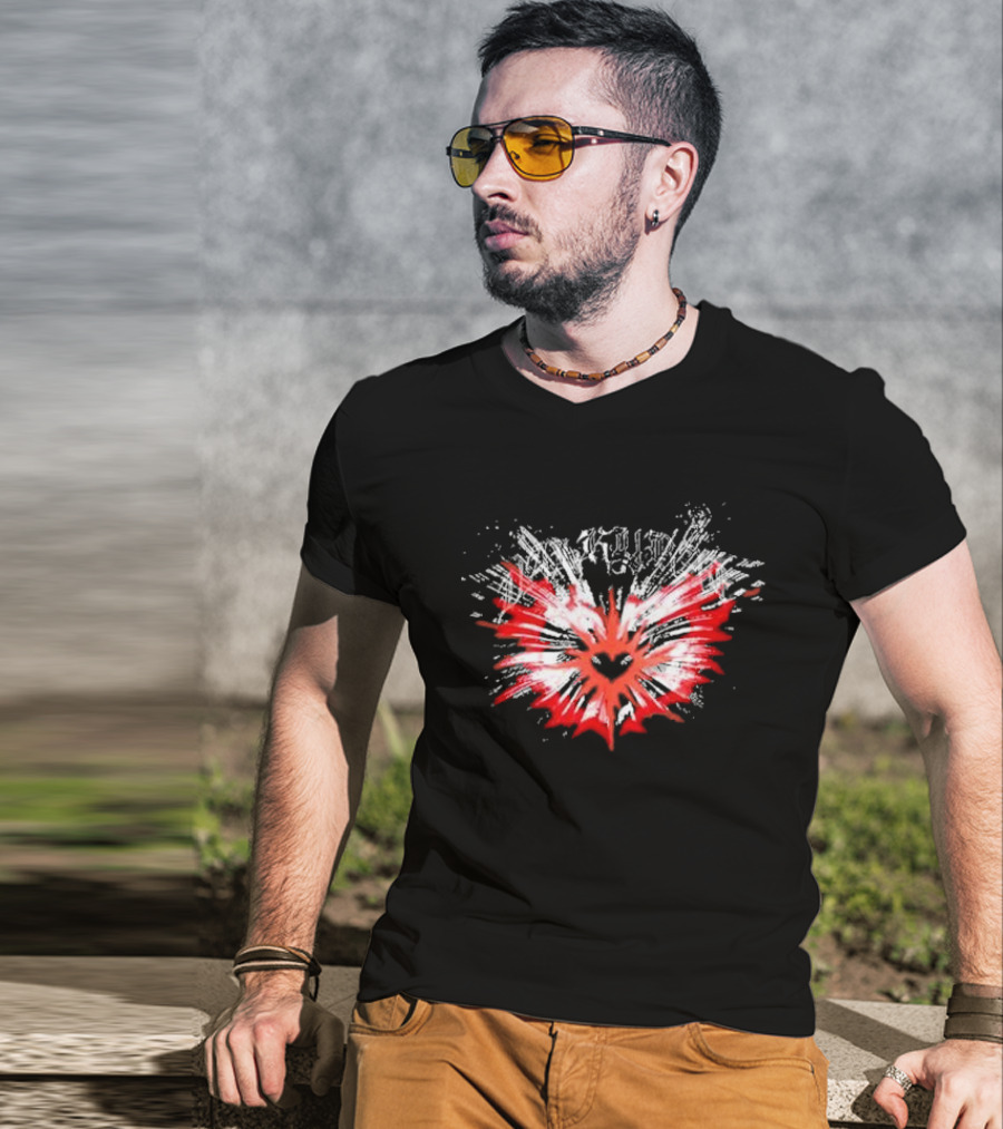Valkyrae XO Team Liquid Black Heart Wings T-Shirt