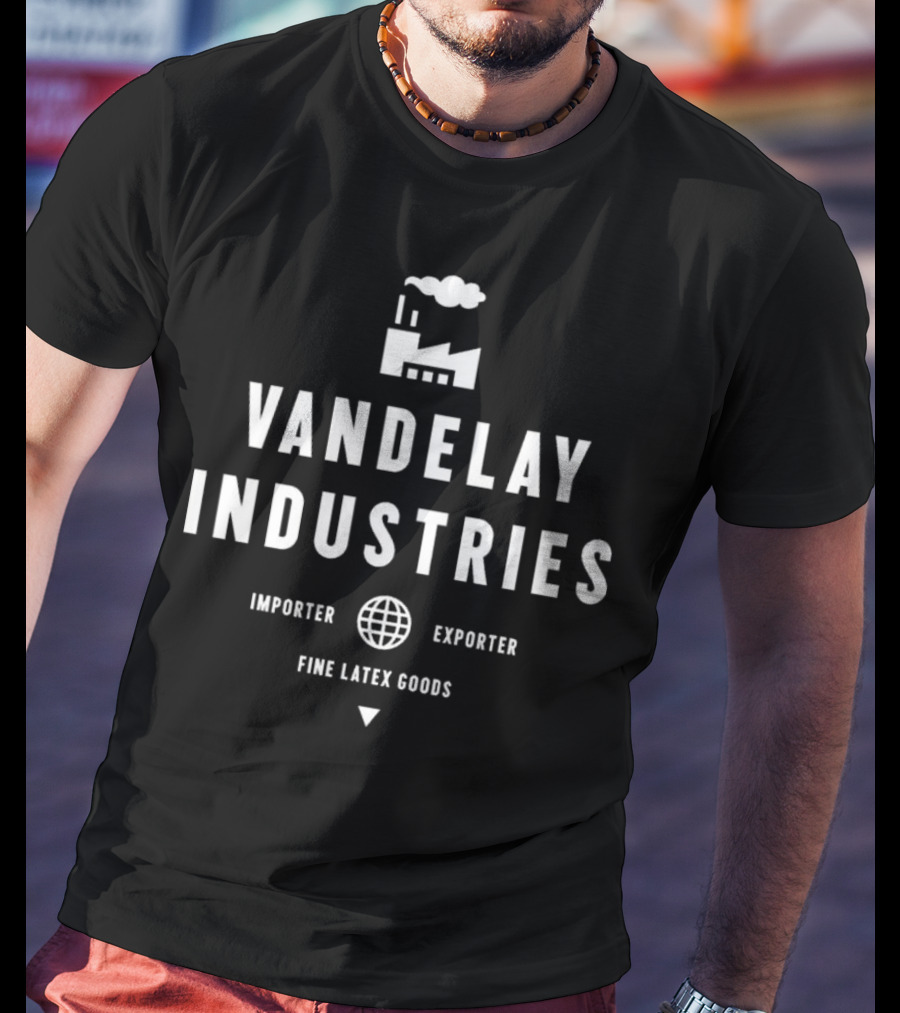 Vandelay Industries Importer Exporter Fine Latex Goods Factory Icon T-Shirt