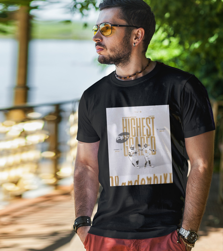 Vanderbilt PFF Top Ten Highest Graded Eli Stowers Diego Pavia T-Shirt