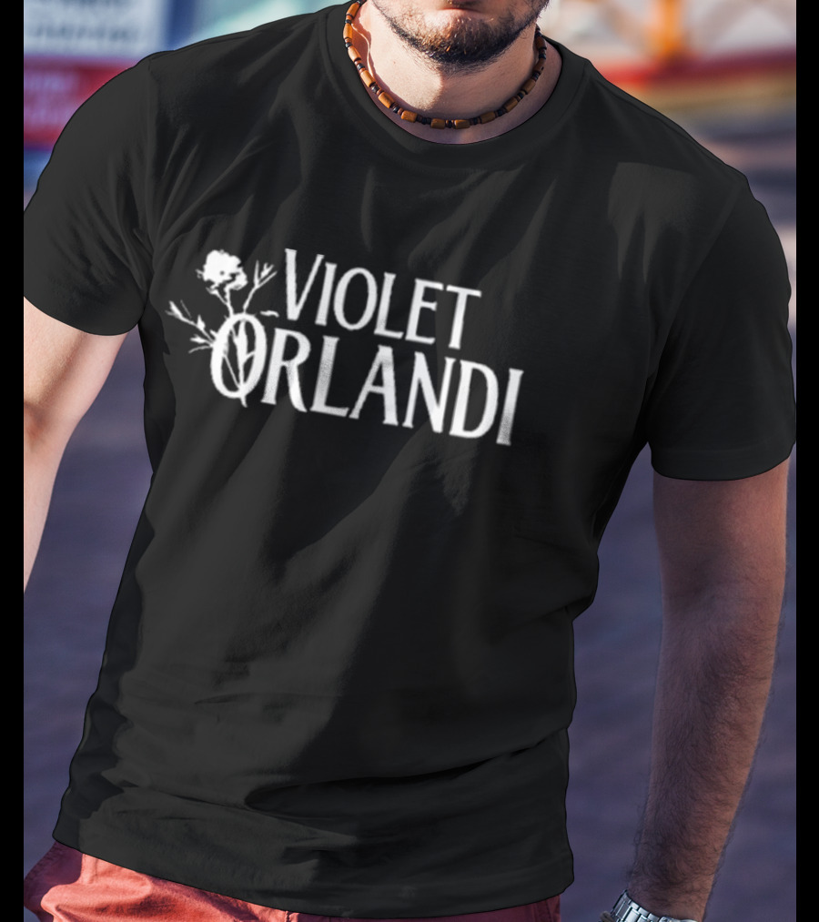 Violet Orlandi Flower апреля T-Shirt