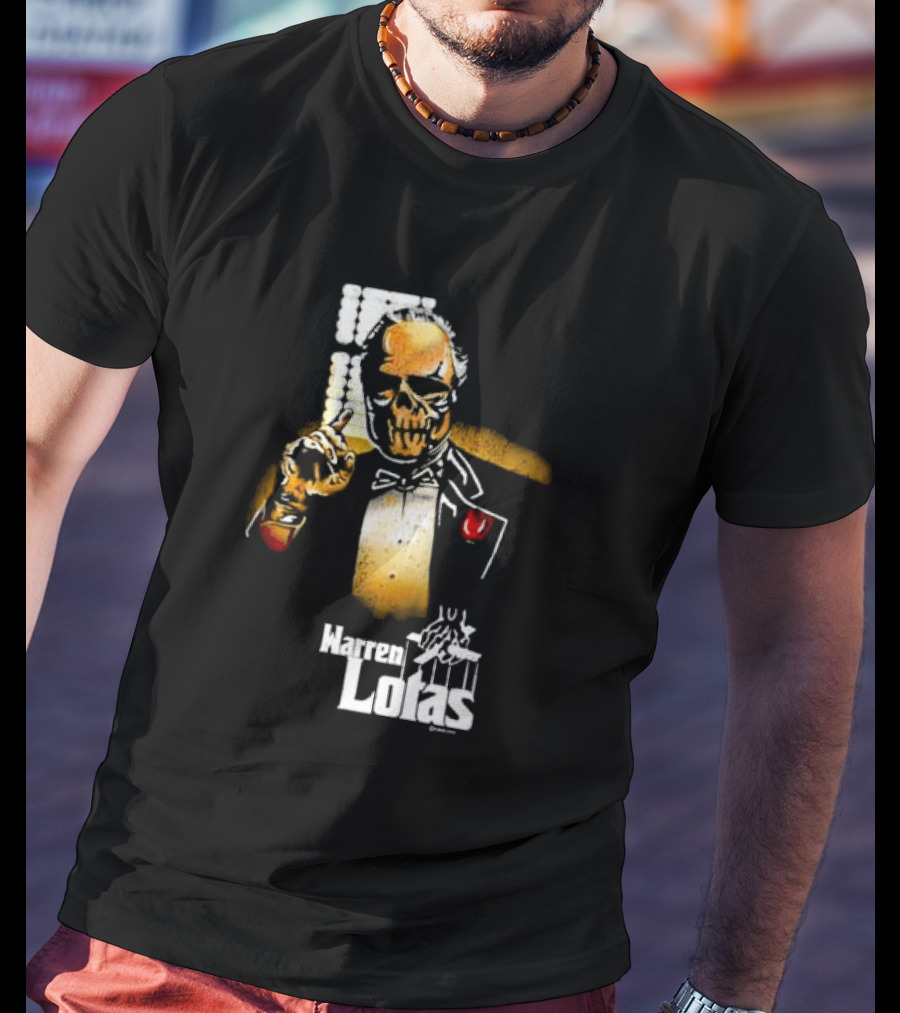 Warren Lotas The Don The Godfather Skeletal Figure Gesture T-Shirt