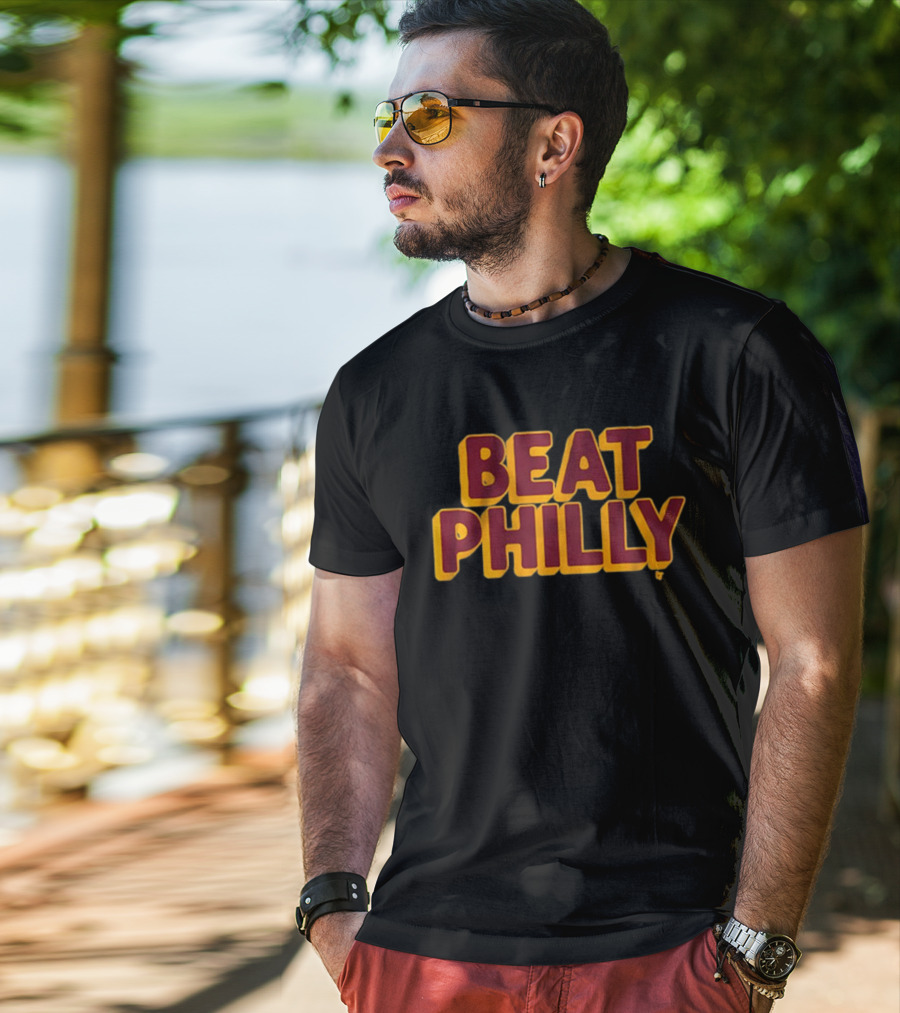 Washington Commanders Beat Philly NFL Football Rivals T-Shirt