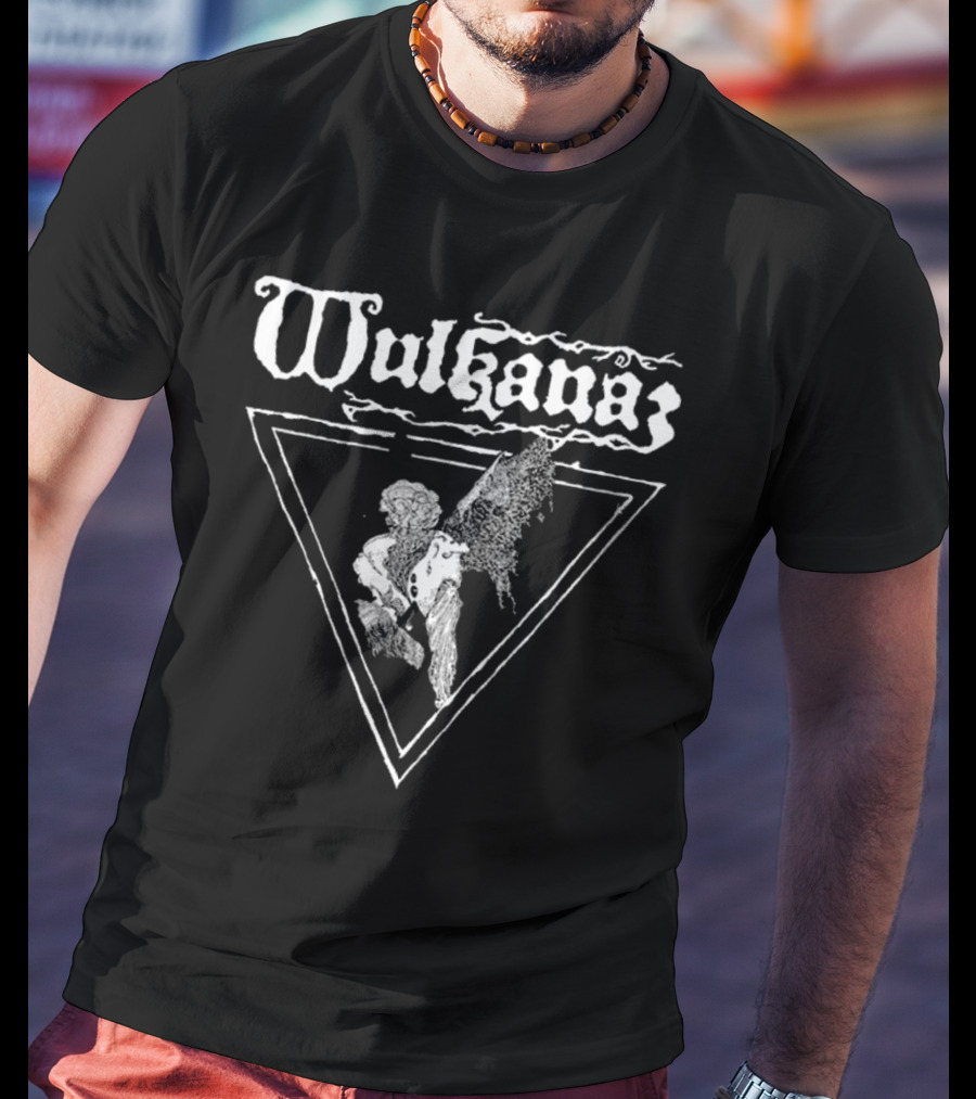 Wulkanaz Angel Triangle Graphic T-Shirt