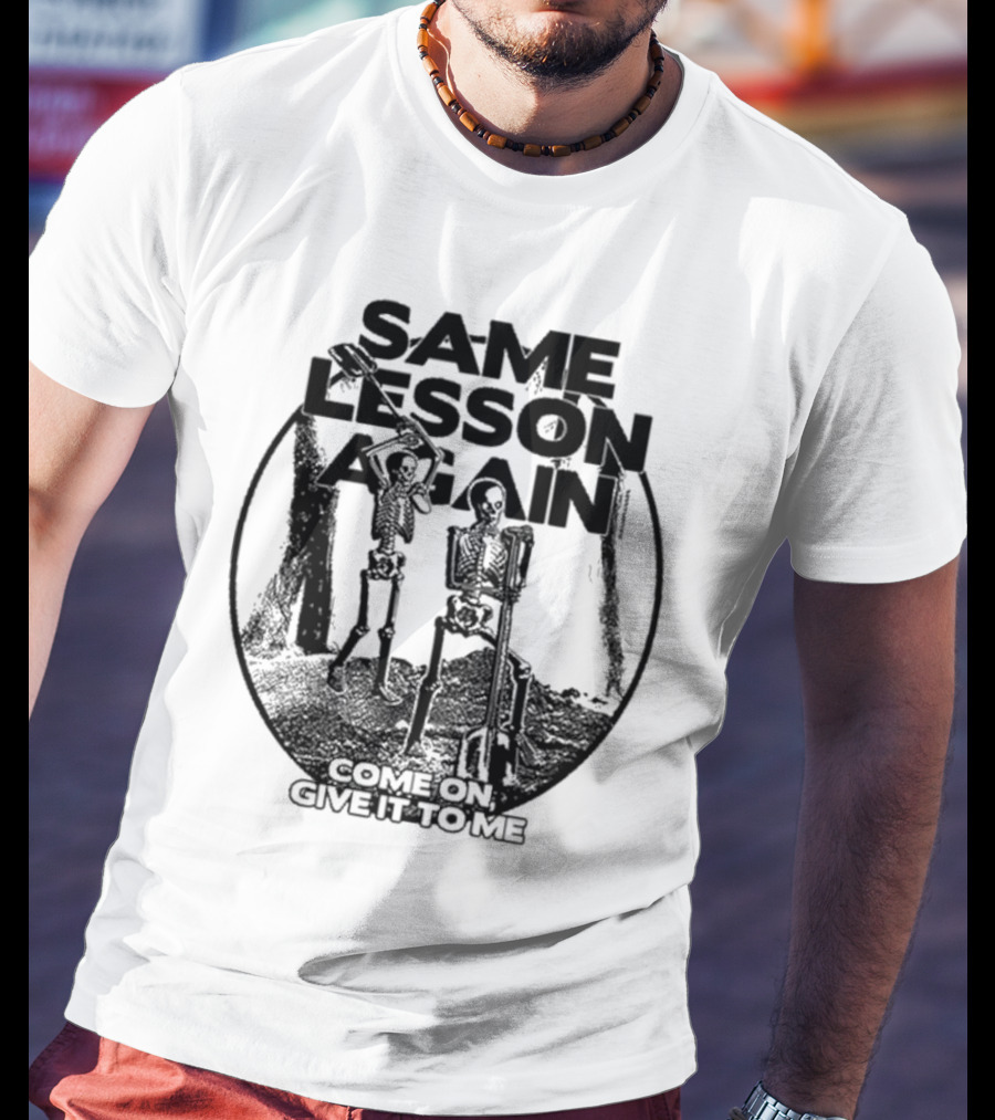 2025 Paramore Same Lesson Again T-Shirt