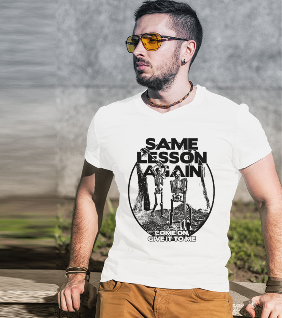 2025 Paramore Same Lesson Again T-Shirt