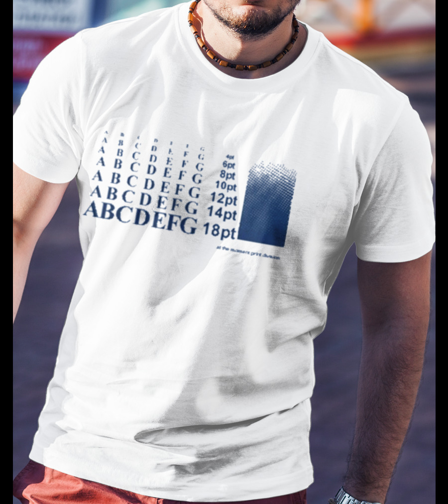 Abcdefg 6pt 8pt 10pt 12pt 14pt 18pt At The Moment PxFx Chameleon T-Shirt