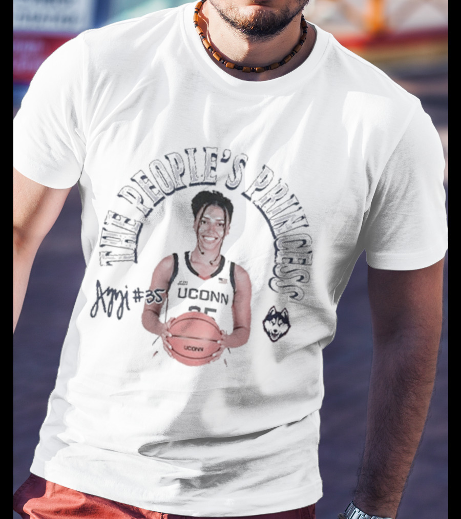 Azzi Fudd UConn Basketball The People's Princess Number 35 T-Shirt