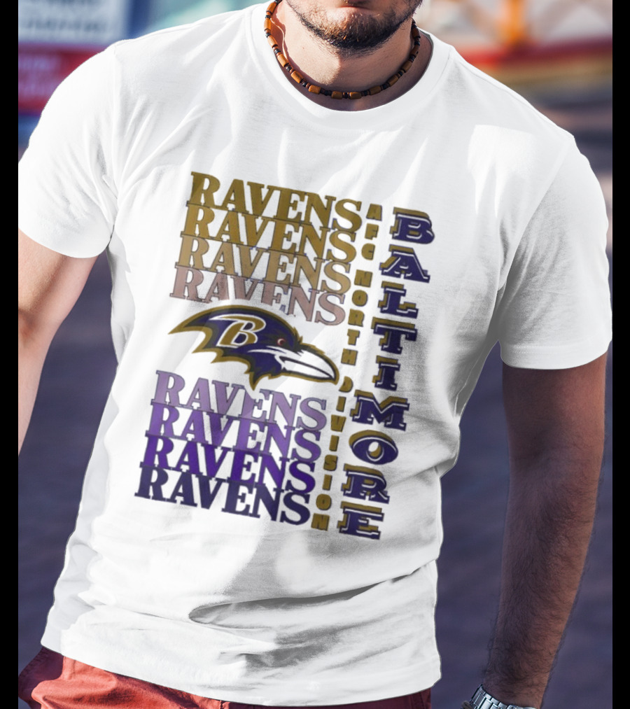 Baltimore Ravens AFC North Division Baltimore Ravens Ravens Ravens Ravens Ravens T-Shirt