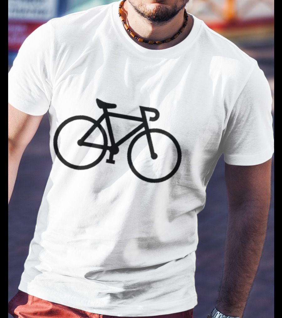 Bicycle Adventure American Spirit Lady In Pakistan T-Shirt