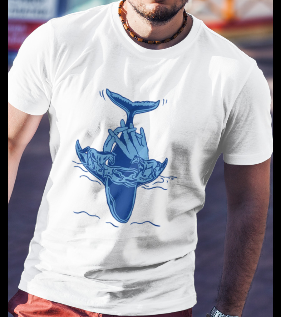 Billie Marten Whale With Hands And Horses T-Shirt