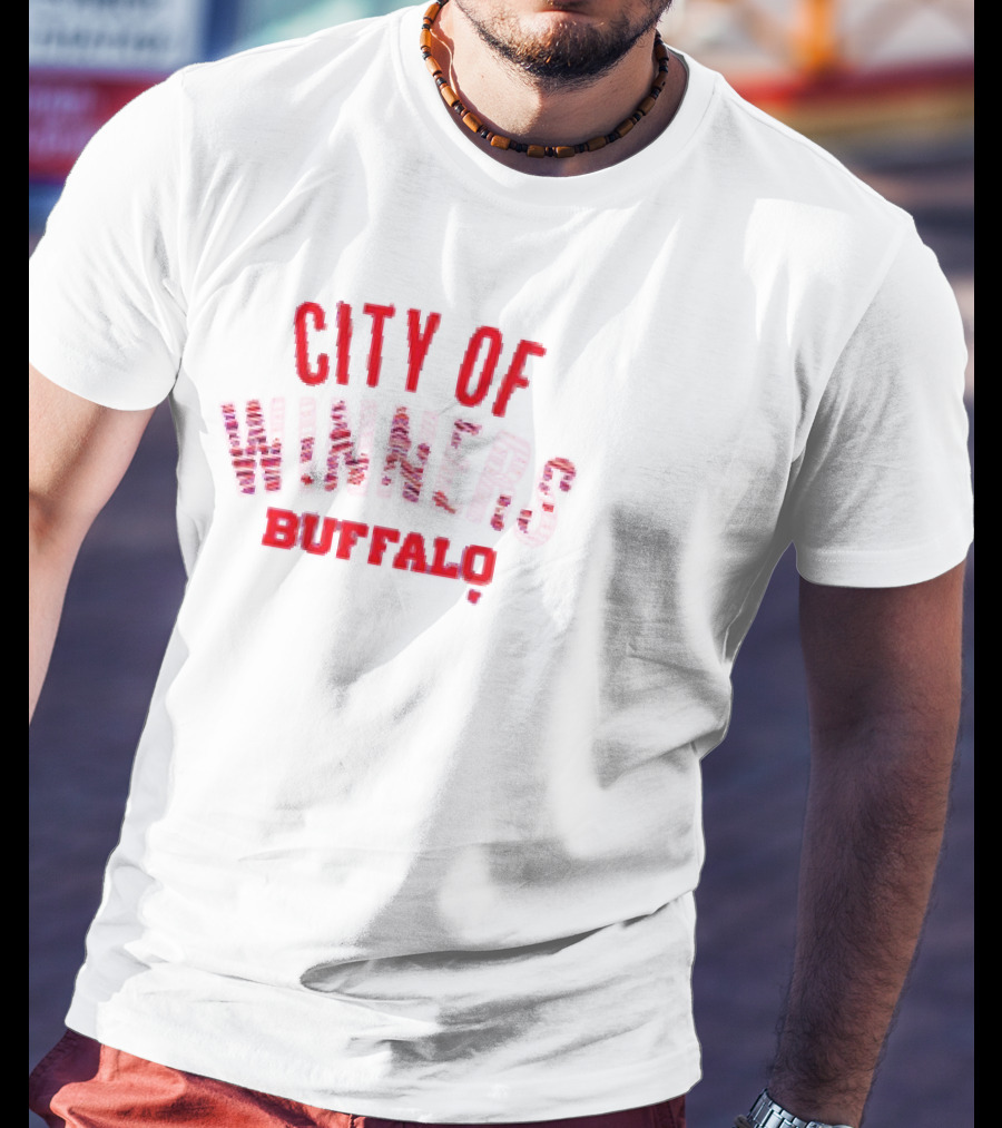 Buffalo City Of Winners Football T-Shirt