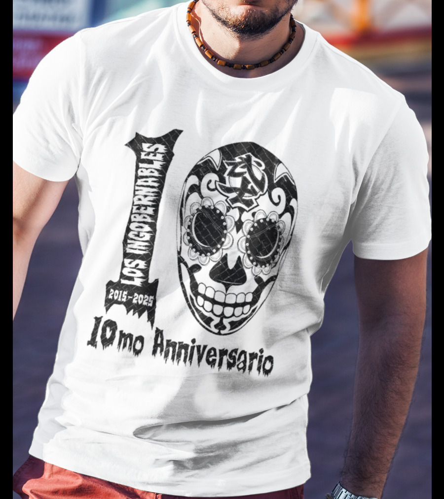 Los Ingobernables 10mo Aniversario BUSHI X LIJ 2025 T-Shirt