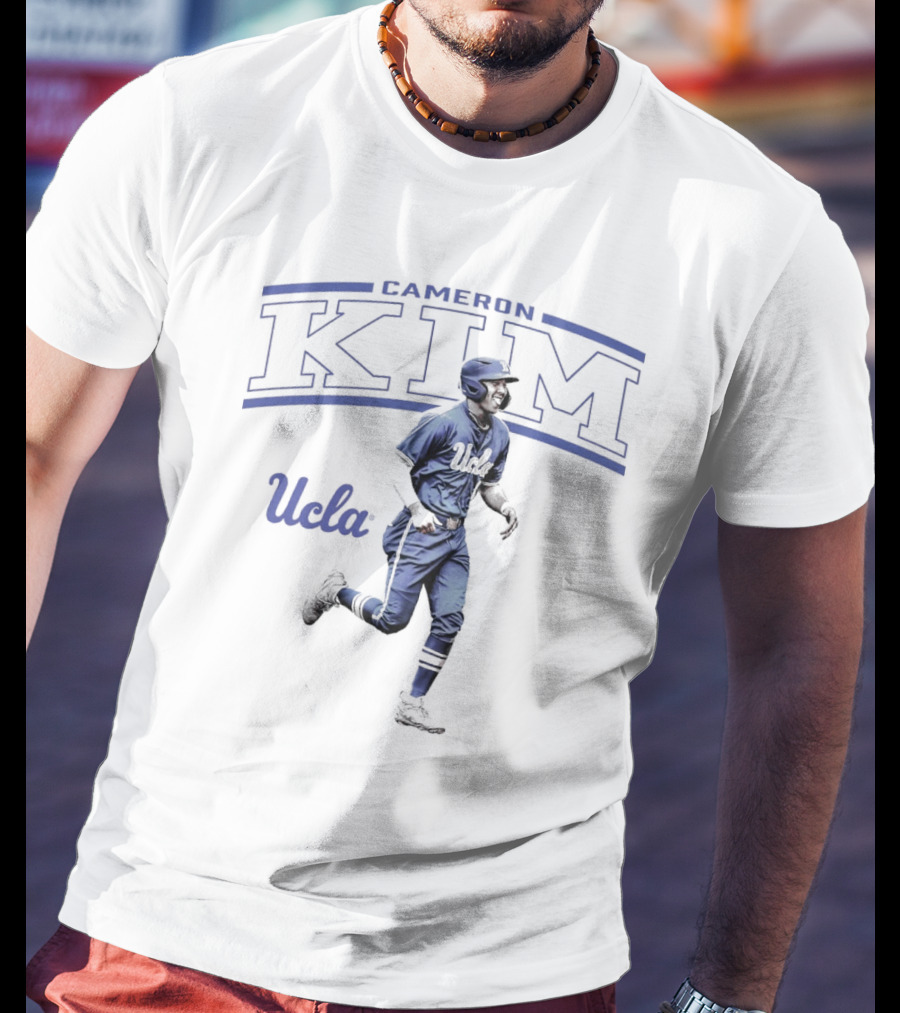 Cameron Kim UCLA Bruins Baseball 2025 NCAA Big Ten Conference T-Shirt