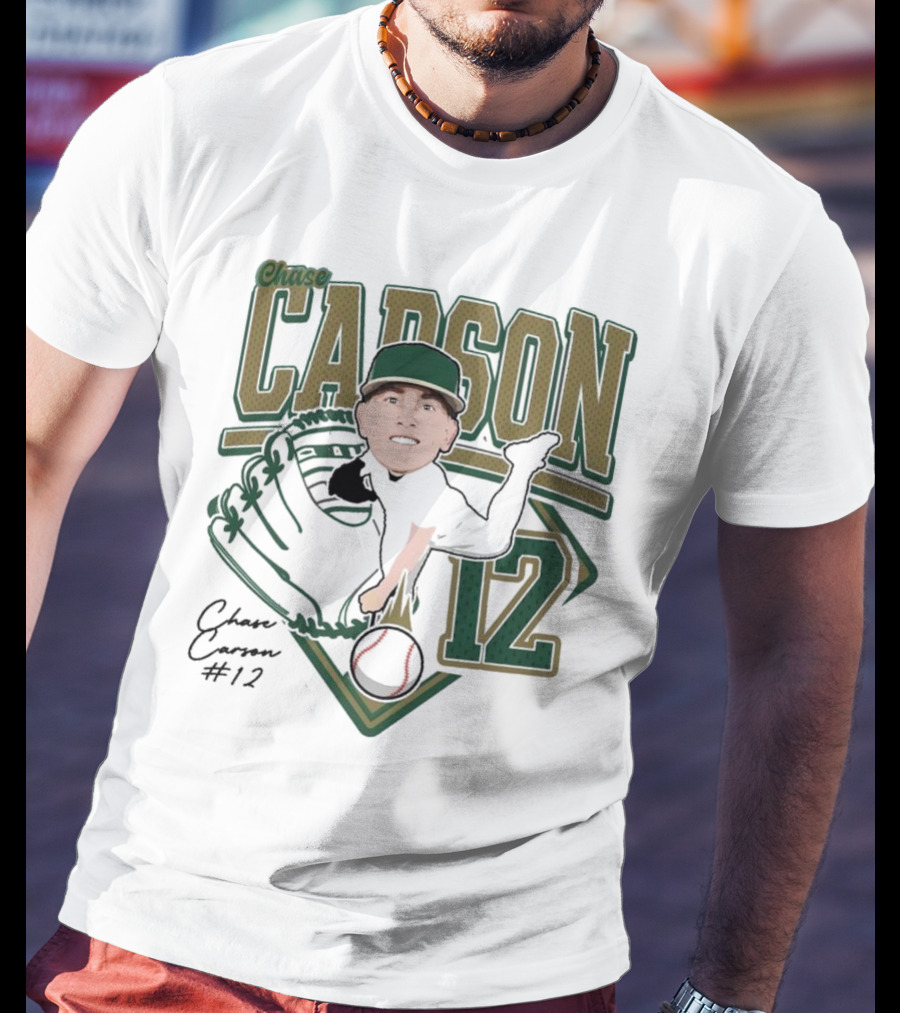 Chase Carson Baseball 2025 Pitcher 12 T-Shirt