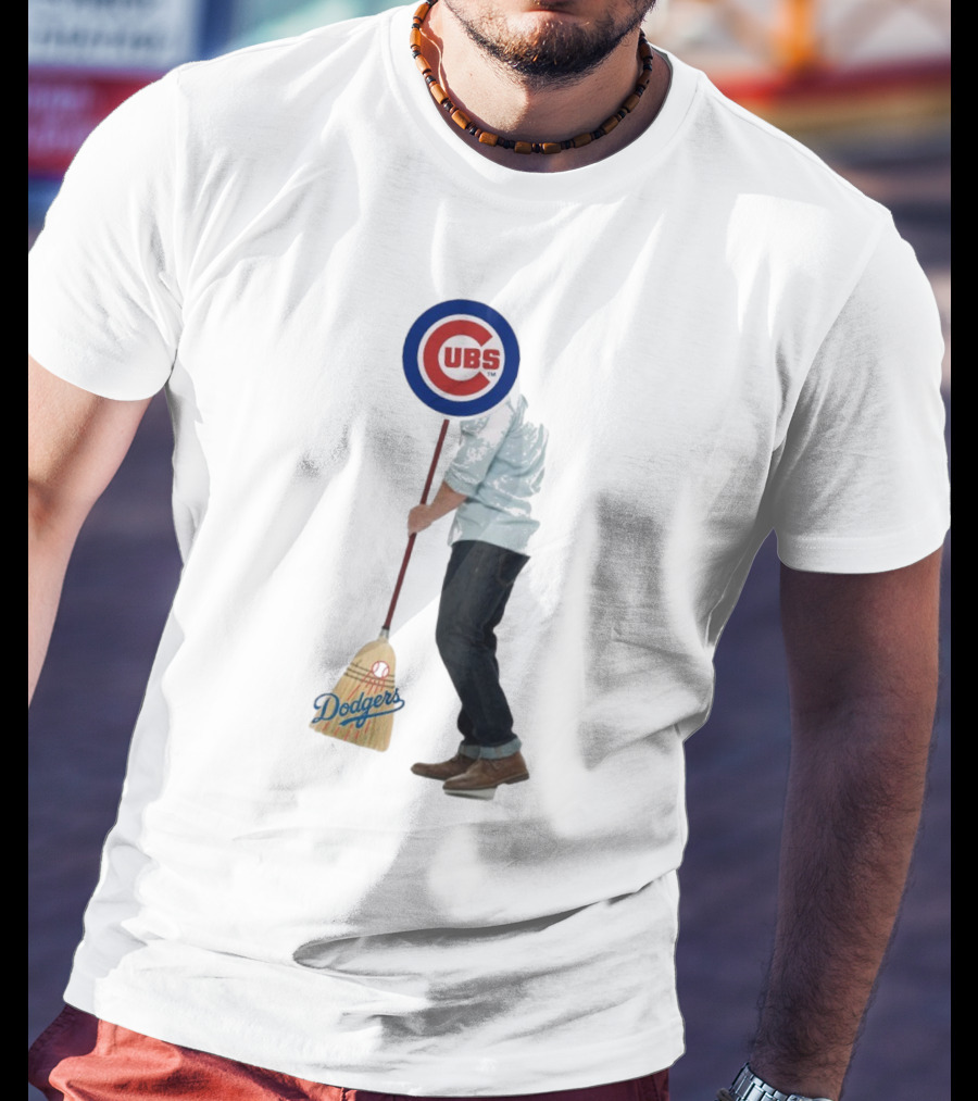 Chicago Cubs Sweeping Los Angeles Dodgers Meme T-Shirt