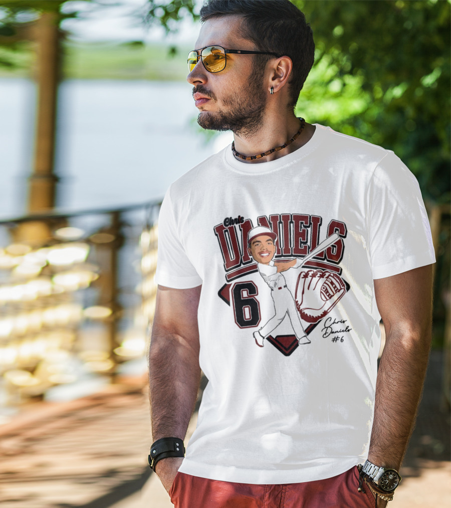 Daniels 6 Baseball Chris 2025 T-Shirt