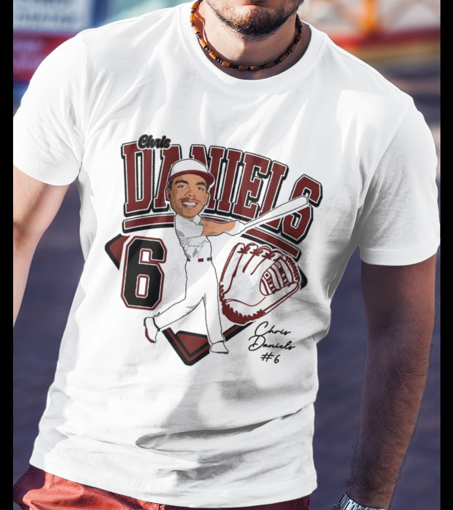 Daniels 6 Baseball Chris 2025 T-Shirt