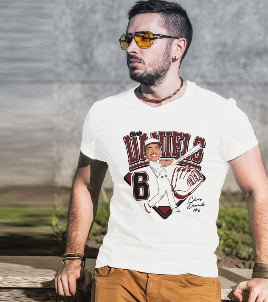 Daniels 6 Baseball Chris 2025 T-Shirt