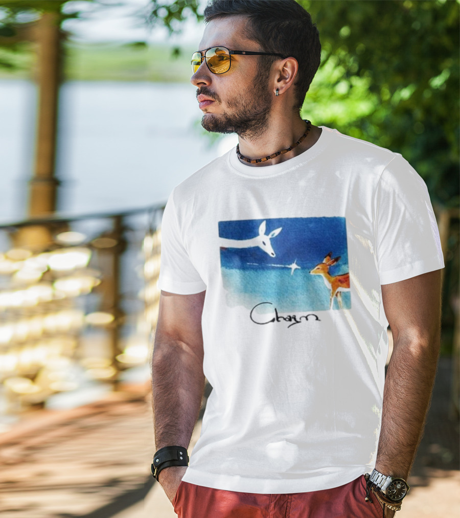 Clairo Charm Deer Artwork Benefit T-Shirt