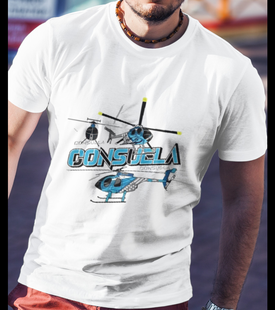 Cleetus Consuela Helicopter 2025 Consuela Go Fast Eat Ass T-Shirt