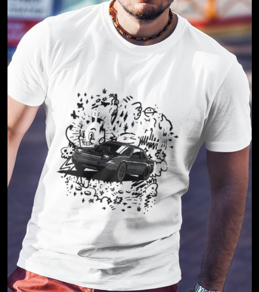 Cleetus Mcfarland Racing Jackstand Jimmy Nissan 240sx T-Shirt
