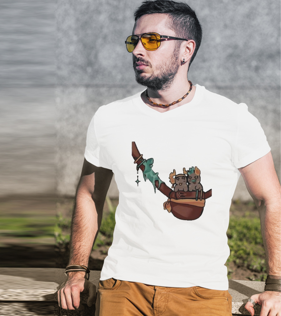 Coilpunk Steam Coil Phighting In A Bag Wizard Staff Adventure T-Shirt