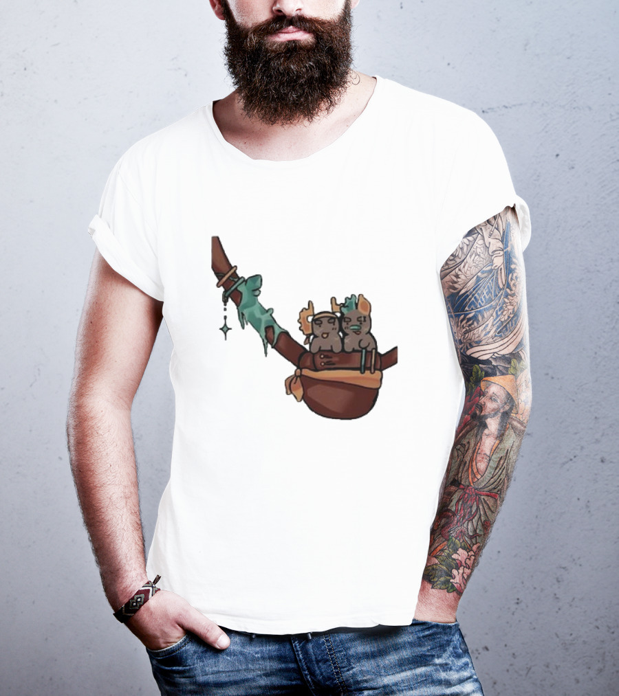 Coilpunk Steam Coil Phighting In A Bag Wizard Staff Adventure T-Shirt