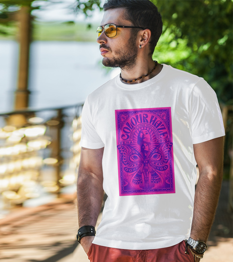 Colour Haze Vera Groningen Netherlands Feb 20 2025 Josiah The Rubber Snake Charmers T-Shirt