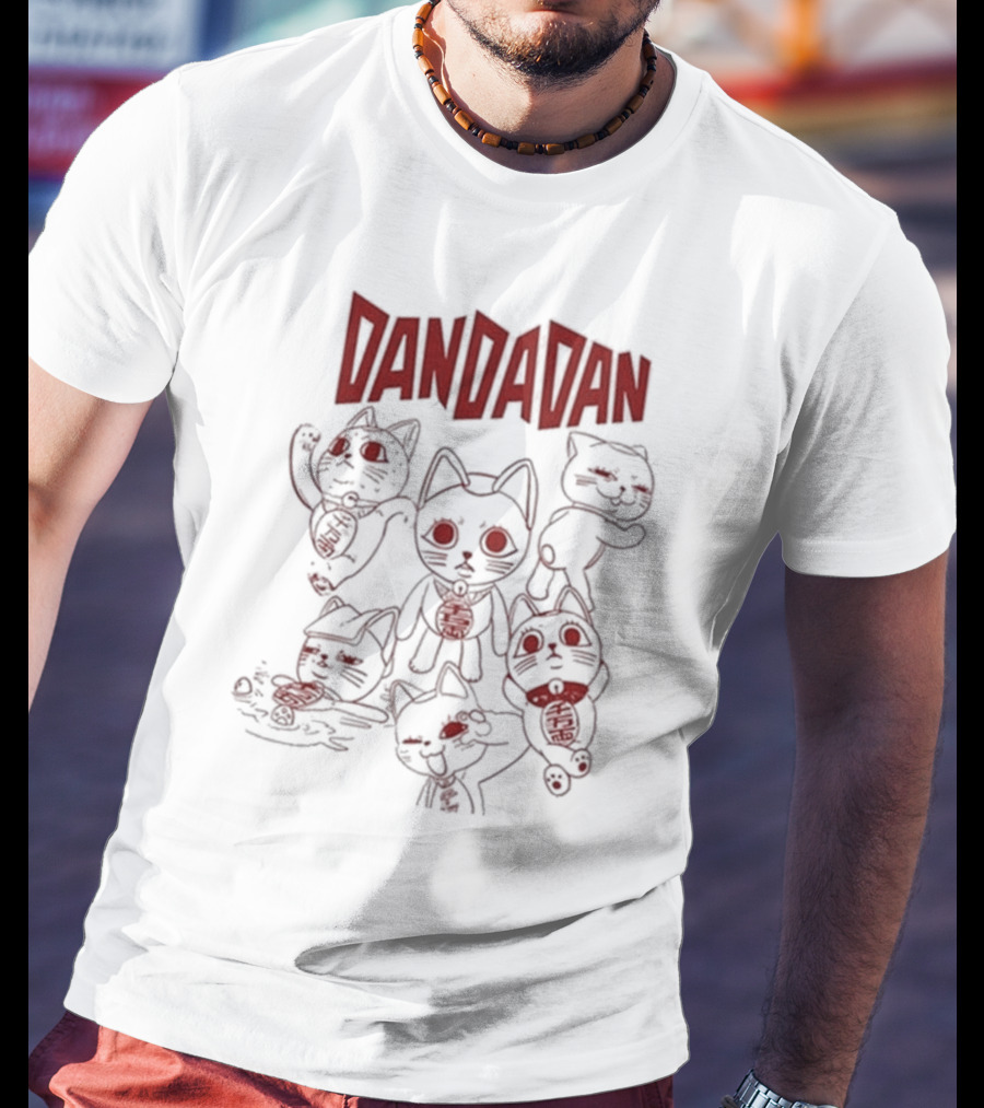 Dandadan Turbo Granny Characters Illustration T-Shirt