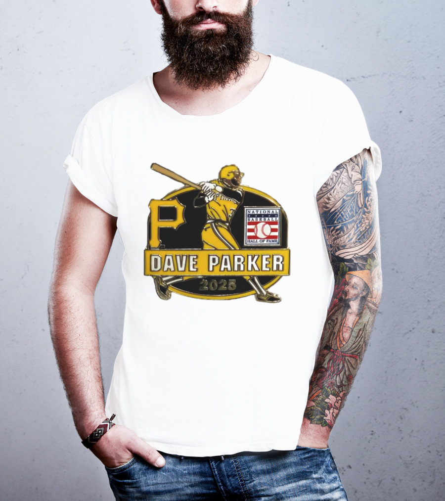 Dave Parker Pittsburgh Pirates National Baseball Hall Of Fame 2025 T-Shirt