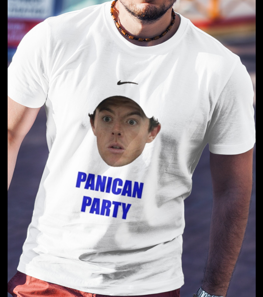 Dave Portnoy Panican Party Rory McIlroy Edition T-Shirt