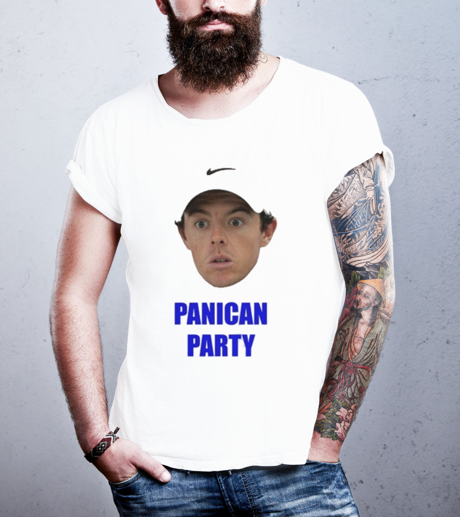 Dave Portnoy Panican Party Rory McIlroy Edition T-Shirt