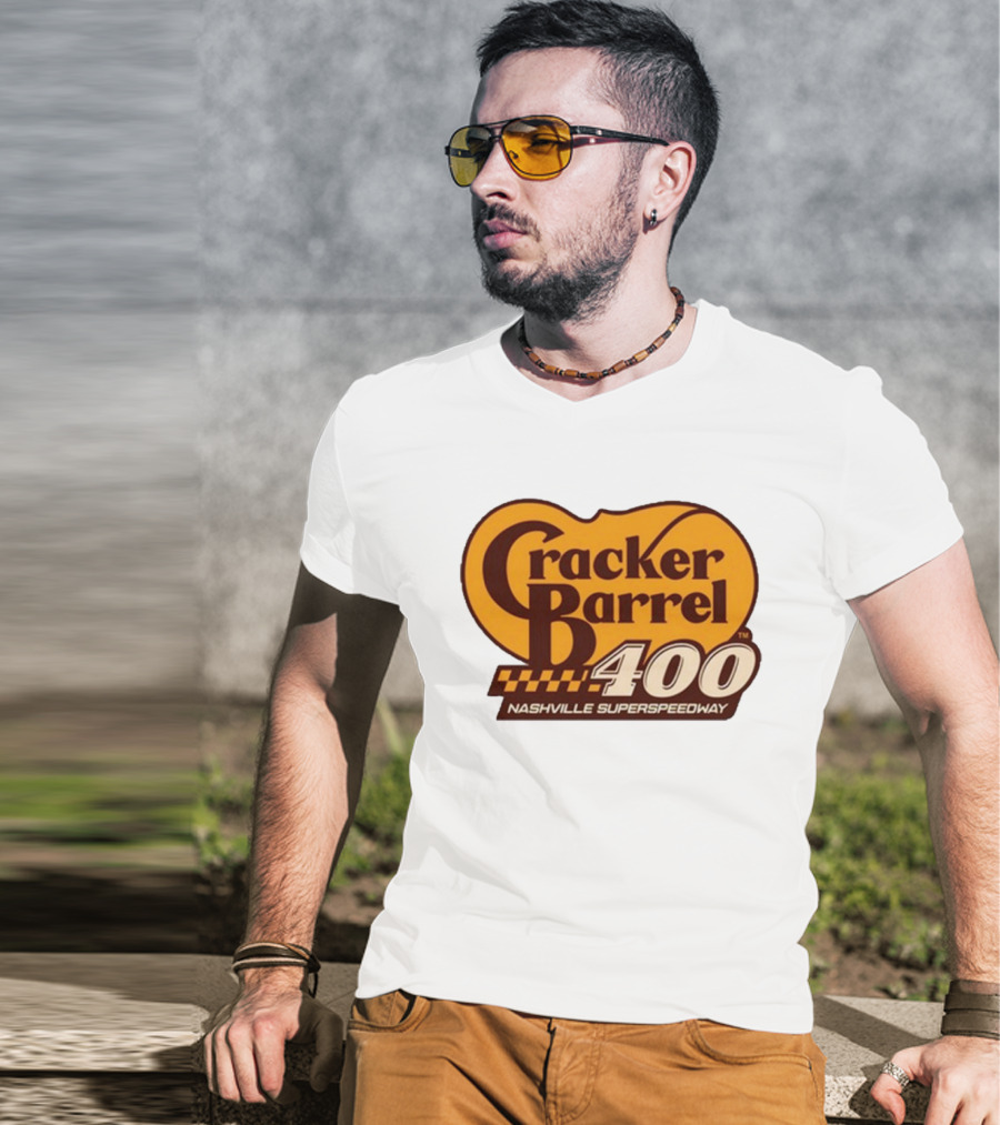 Cracker Barrel 400 Nashville Superspeedway Racing Event T-Shirt