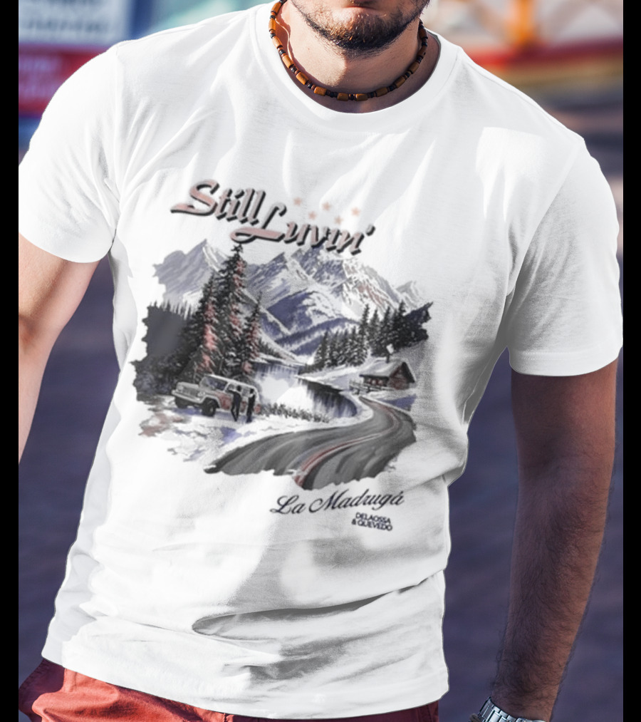 Delaossa Still Luvin Blanca Mountain Road Scene T-Shirt