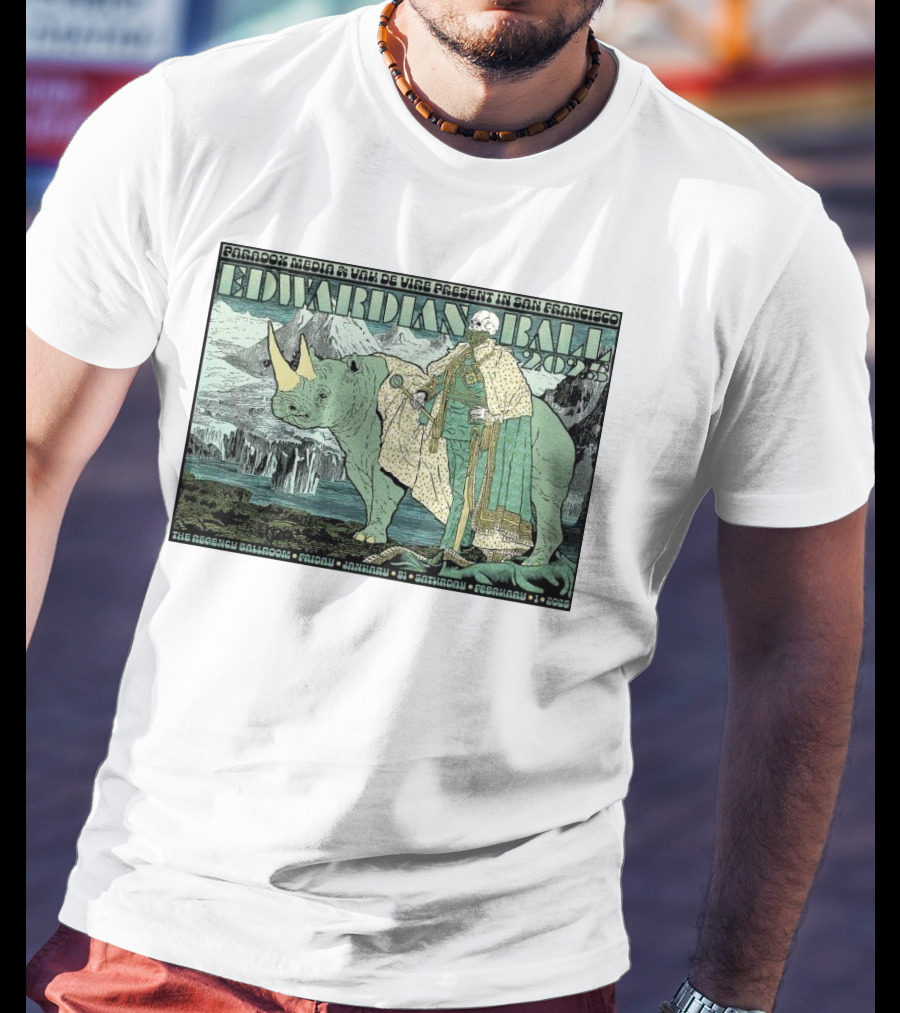 Paradox Media Vau De Vire Edwardian Ball 2025 San Francisco Regency Ballroom Jan 31 Feb 1 T-Shirt