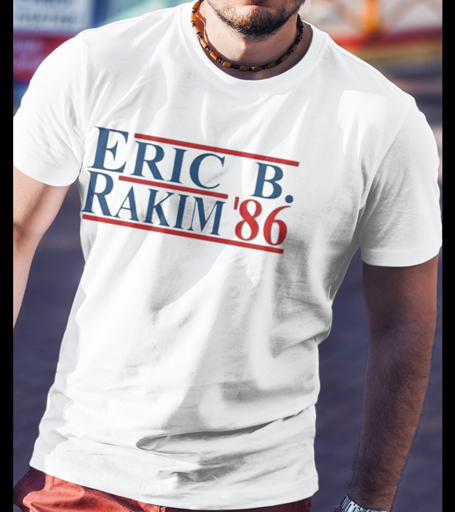 Eric B Rakim 86 Retro Hip Hop Legacy T-Shirt
