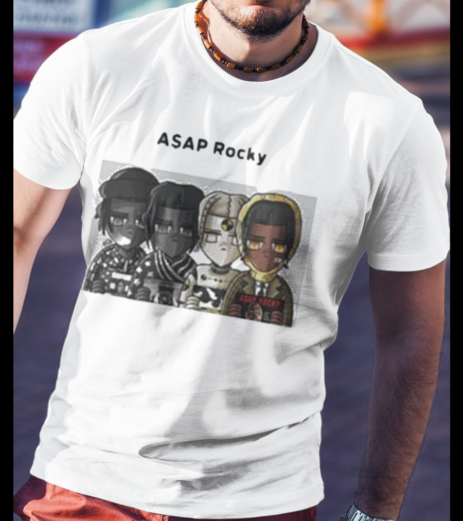 A$AP Mob Evolution A$AP Rocky Style Transformation T-Shirt