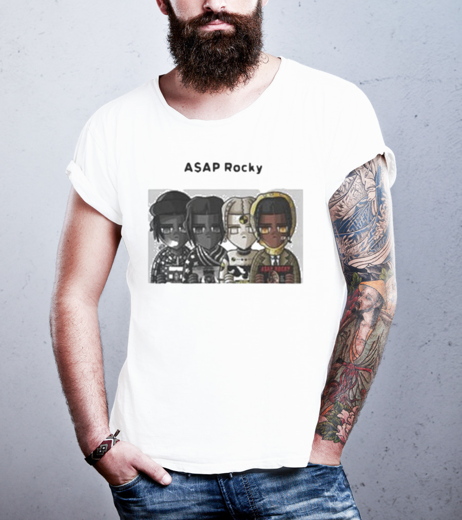 A$AP Mob Evolution A$AP Rocky Style Transformation T-Shirt