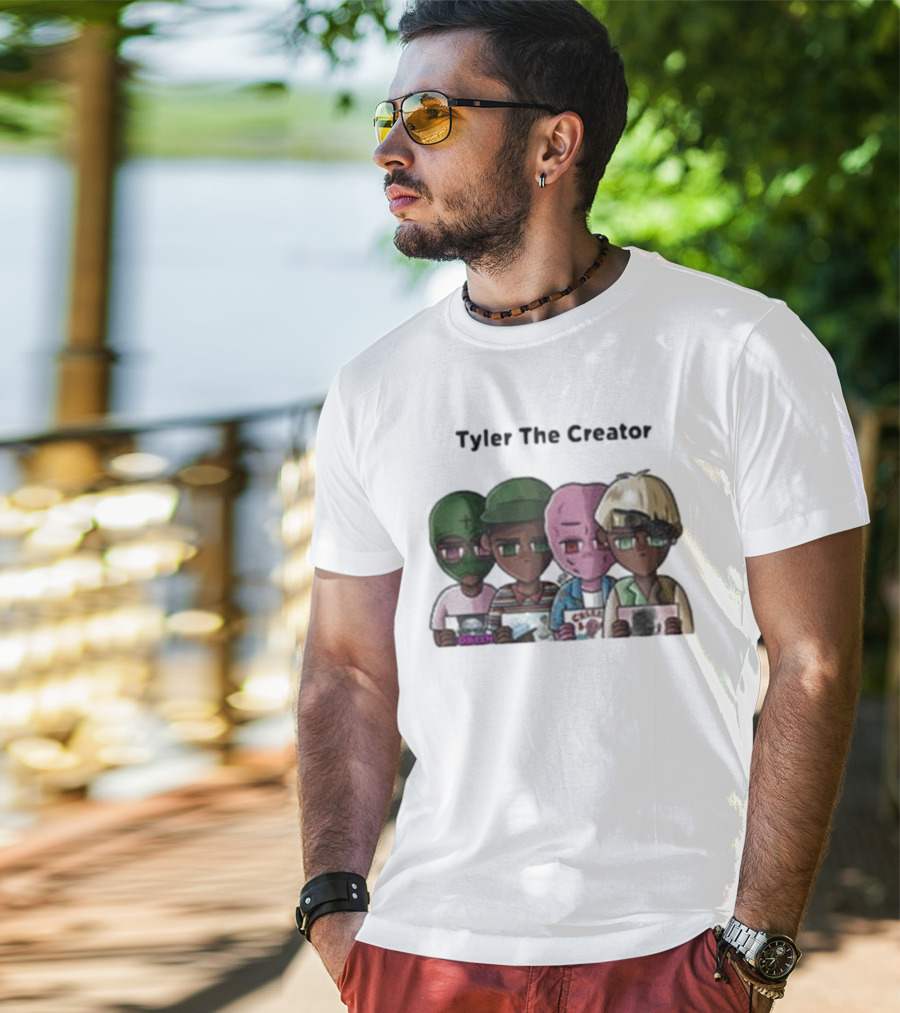 Evolution Tyler The Creator Flower Boy Goblin Wolf Cherry Bomb T-Shirt