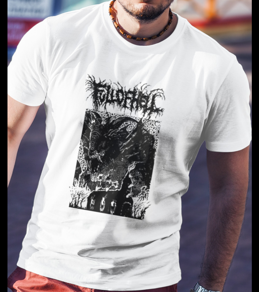 Full Of Hell Goat Church Abomination With Dark Symbolism T-Shirt