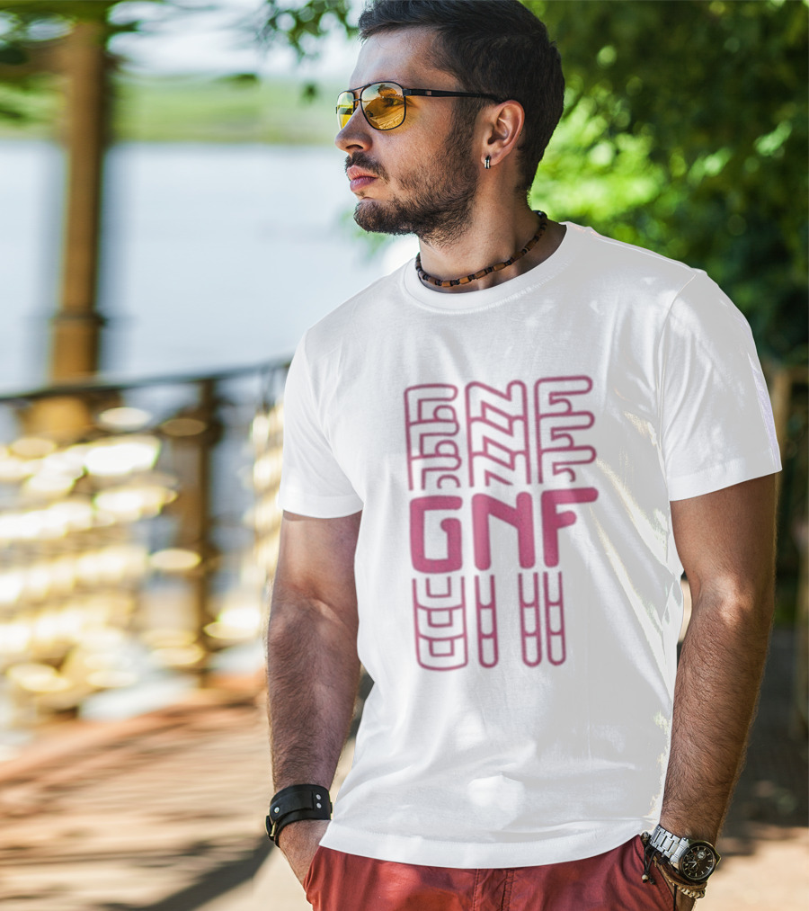 George Not Found GNF Pink Split T-Shirt