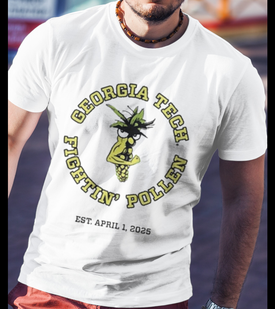 Georgia Tech Fightin Pollen XS AP 1 2025 T-Shirt