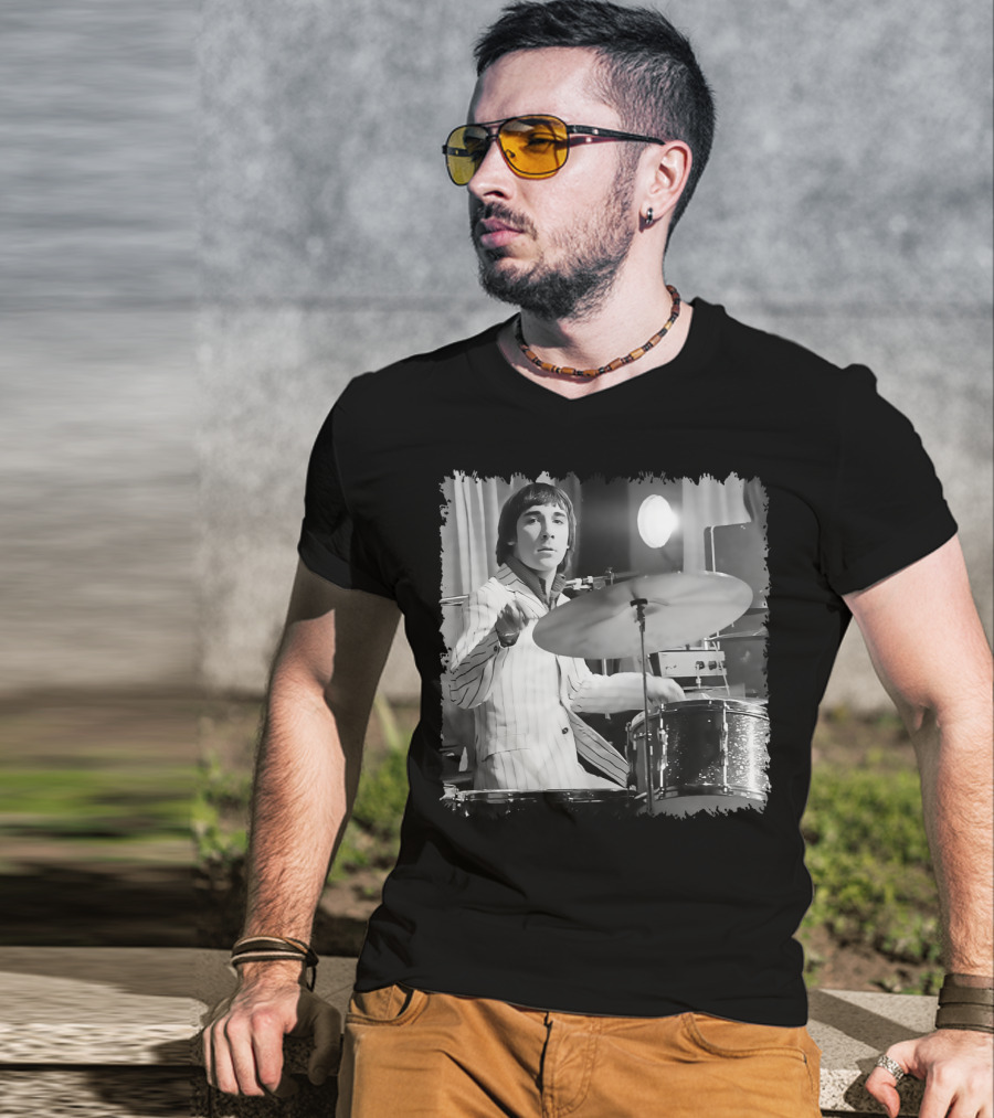 Keith Moon Drumming Legend 71019 T-Shirt