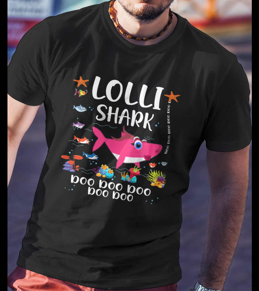 Lolli Shark Doo Doo Family Ocean Adventure T-Shirt