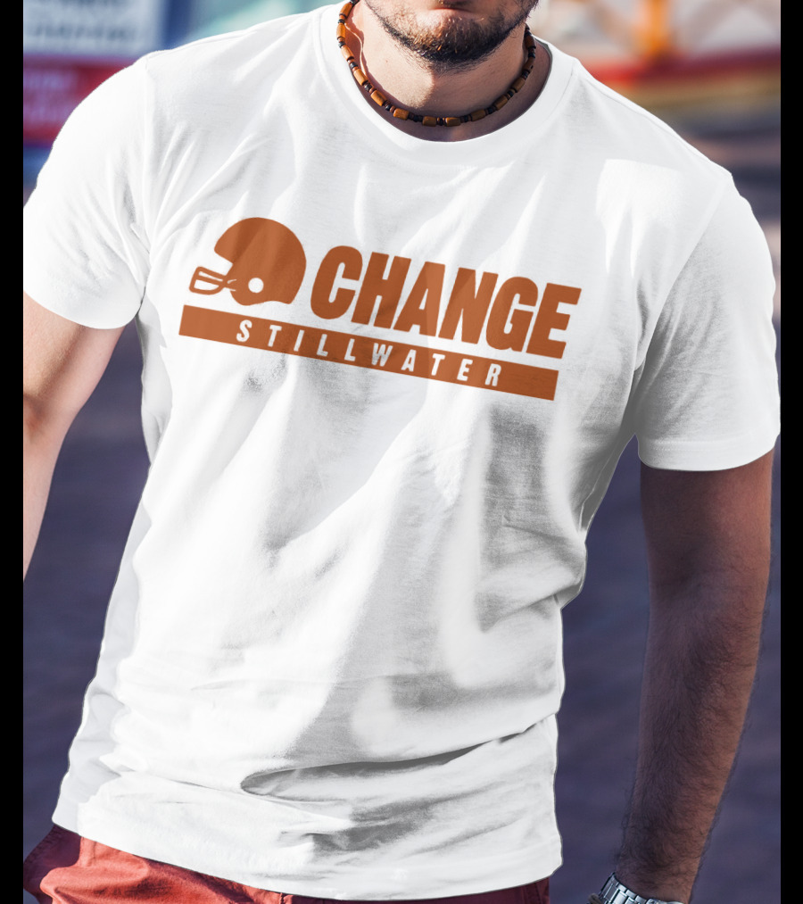 Stillwater Change Football Helmet T-Shirt