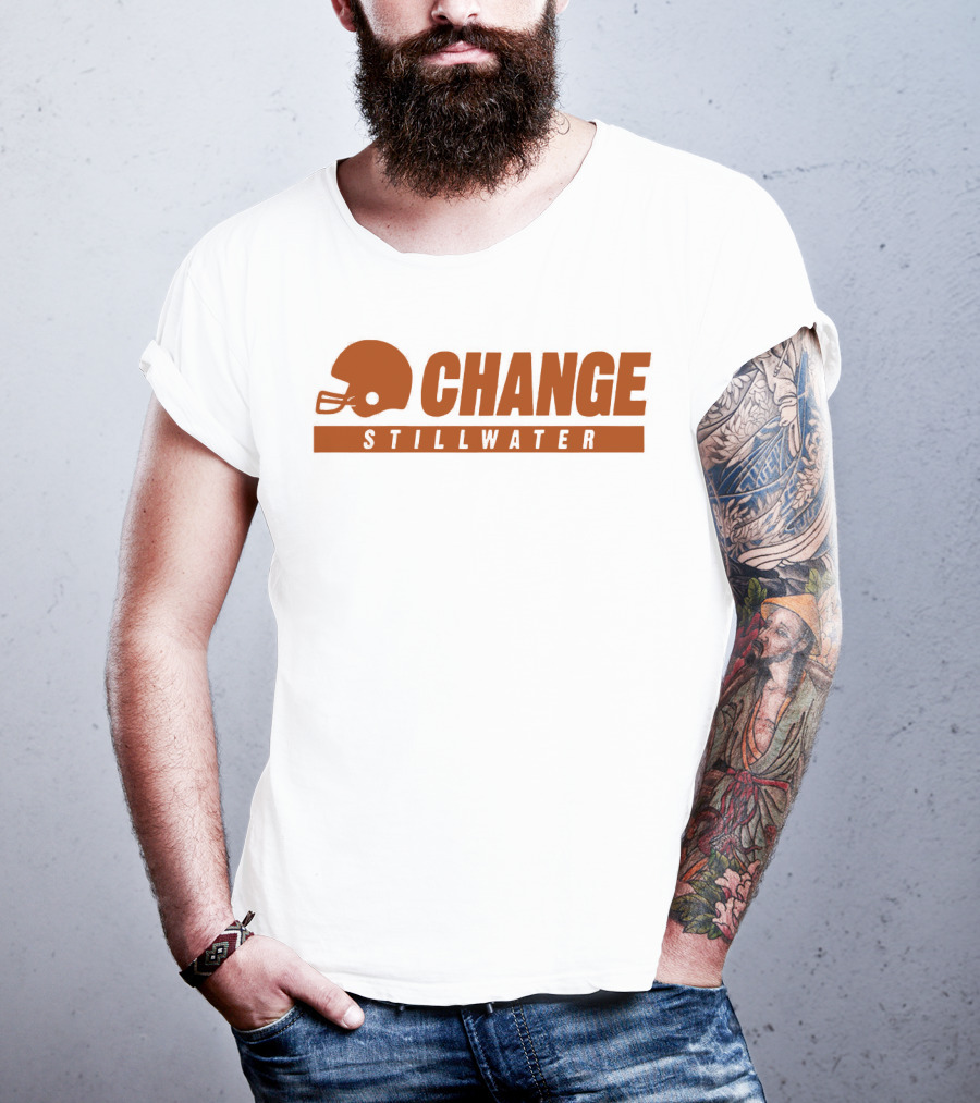 Stillwater Change Football Helmet T-Shirt