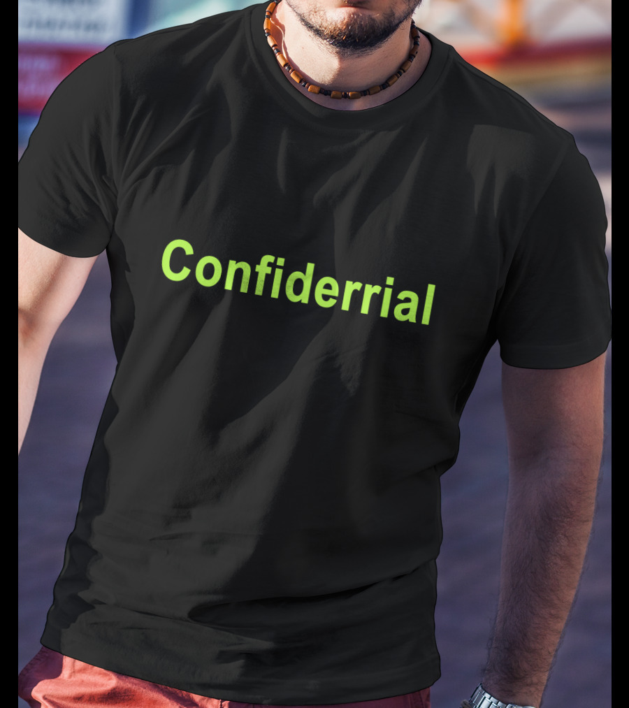 Confiderrial Billie Eilish Striped T-Shirt