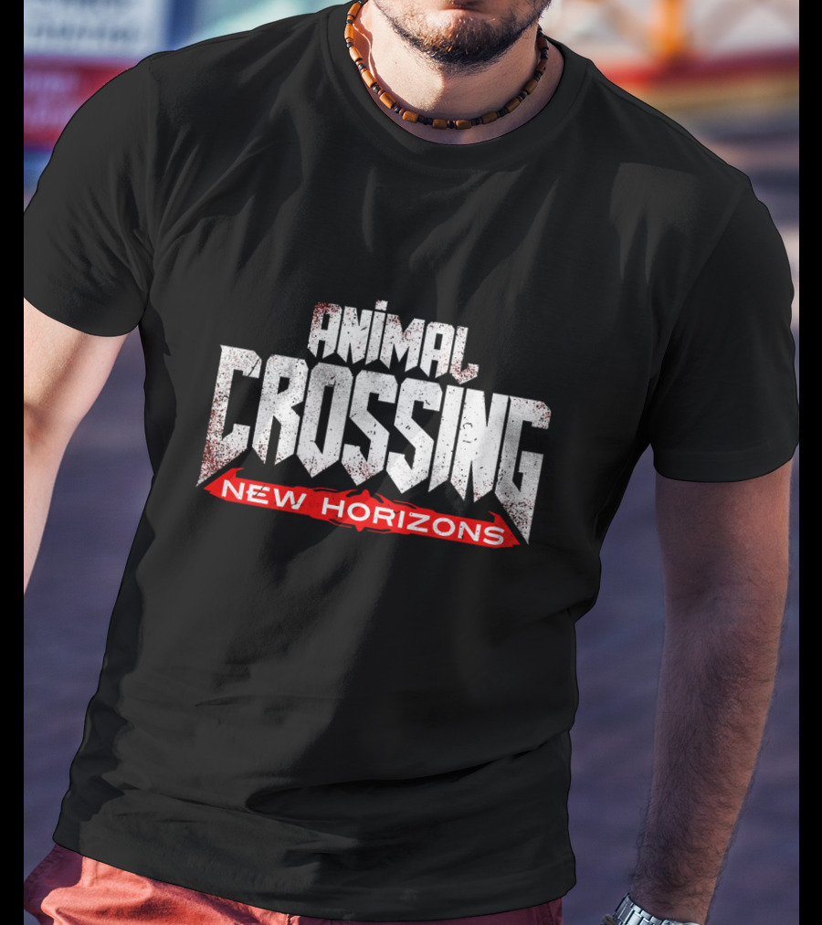 Animal Crossing New Horizons Doom Eternal Crossover T-Shirt