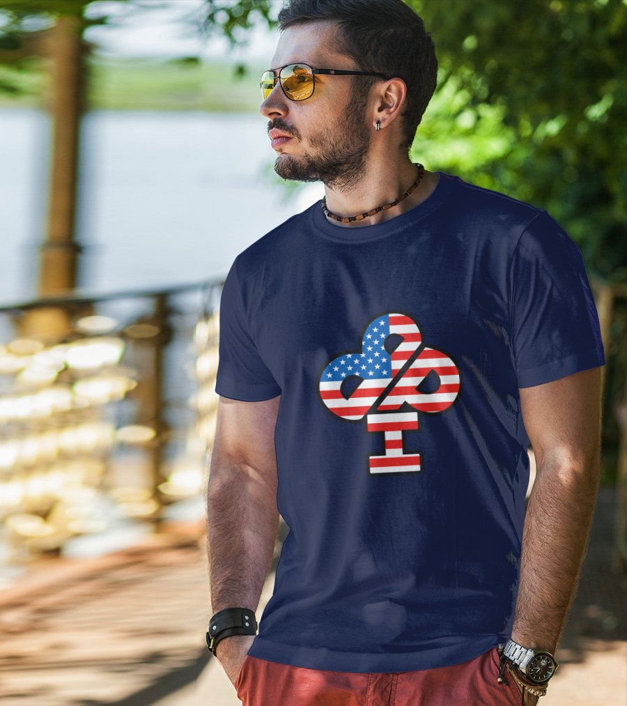 IDubbbz American Flag Logo IBP Merch T-Shirt